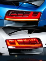 Feux arrière modifiés à LED pour Audi R8 2008-2016, clignotants dynamiques