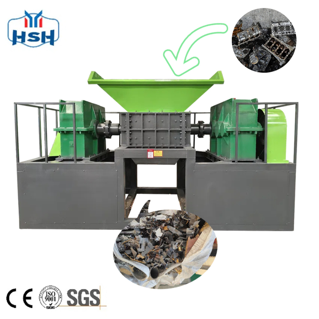 PLC Control System Environmentally Shredder for Scrap Metal Industrial Metal Shredder Shredder Metal Scrap