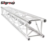 TUV certificado portátil plegable DJ Truss iluminación de escenario para conciertos exposiciones Material de aleación de aluminio con abrazadera de techo de espiga