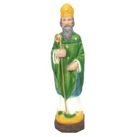 Figurine en résine pour la saint-patrick, article de fête religieux personnalisé, statue une pièce pour la saint-patrick