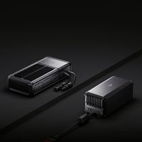 Chargeur solaire/de voiture super rapide DJ Power 1,8 kW en alliage d'aluminium pour DJ 2000/Power 1000