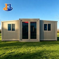 Casa Contenedor de Acero Expandible Personalizada, Villa Prefabricada Modular con Diseño Moderno para Uso Residencial con Dormitorios