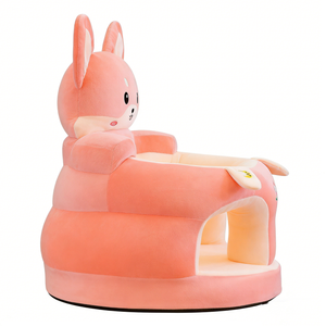Canapé bébé en peluche renard personnalisé, chaise de soutien pour bébé, siège bébé en peluche renard - Product Image 3