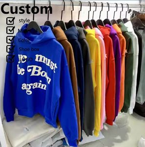 เสื้อกันหนาวมีฮู้ดสำหรับผู้ชายไซส์ใหญ่พิเศษเสื้อกันหนาวผ้าฝ้ายมีฮู้ด500 GSM 100% ออกแบบโลโก้ได้ตามที่ต้องการ - Product Image 1