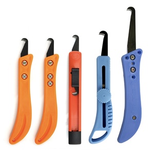 Herramienta OEM personalizable para quitar empuñaduras de golf, cuchillo multiusos de acero al carbono con cuchillas de gancho para reparación de golf - Product Image 2