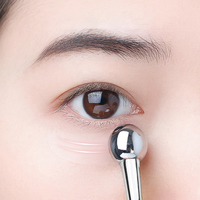Rouleau et bâton de massage facial 2-en-1 en jade, marque OEM pour les cernes, soin des yeux pour femmes, usage commercial et domestique, logo personnalisé