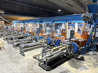 Presse à blocs de sciure de bois semi-automatique 380V, marque INVECH, capacité 10m³ pour le recyclage des déchets