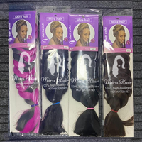 Perruques synthétiques tressées pré-étirées 165g, 82 pouces, cheveux Yaki africains pour tressage, tissage de cheveux Jumbo, trame simple, Cheveux au Crochet