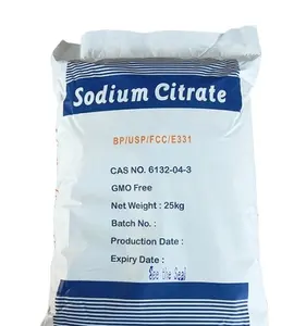 Nhà Máy Giá thực phẩm/cấp công nghiệp CAS 68-04-2 sodium citrate