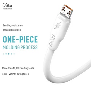 120W Dày Micro Sạc Cáp Dày Android V8 Siêu Flash Sạc USB Điện Thoại Di Động Xe Dòng Dữ Liệu Nhà Máy Bán Hàng Trực Tiếp - Product Image 3
