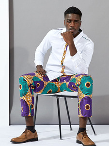 <span class=keywords><strong>Homme</strong></span> Deux Pièces Ensemble Avec Imprimé Africain Hommes <span class=keywords><strong>Chemise</strong></span> À Manches Longues <span class=keywords><strong>2020</strong></span> Nouveau Design - Product Image 4