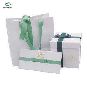 Wholesale Wedding Souvenirs For Guests Gift Box Sets Custom Logo Unique Gift Set Packaging Luxury Paper Box And Paper Bag