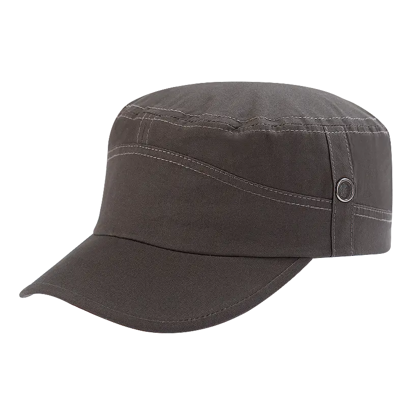 Новый дизайн, плоская летняя кепка для тренажерного зала, модная кепка для офицера Кадета, винтажная хлопковая саржевая шляпа высокого качества, 2022, для улицы