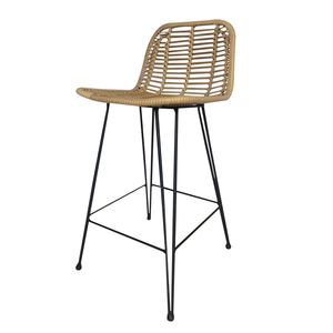 Chaise de salle à manger moderne en aluminium avec coussin - Chaise d'appoint légère en métal noir pour <span class=keywords><strong>restaurant</strong></span> et salon - Product Image 4