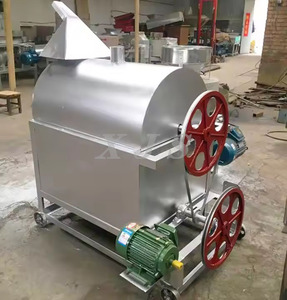 Tự động kiểm soát nhiệt độ Lúa Mạch Hạt ca cao đậu trống rang xay đậu phộng mè hạt điều dầu chiên và máy nướng - Product Image 3