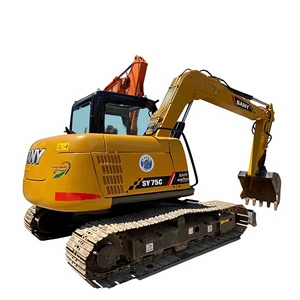 รถขุดมือสอง Sany SY75C 7 ตัน รุ่นปี 2020 พร้อมเครื่องยนต์ 55KW เกียร์ ปั๊ม แบริ่ง และเฟือง - Product Image 1