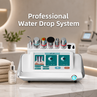 Appareil professionnel de soin du visage à goutte d'eau 6-en-1 pour lifting et raffermissement de la peau, équipement de beauté avec tensiomètre pour salon et spa OEM ODM