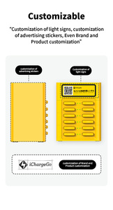 Estación <span class=keywords><strong>de</strong></span> carga <span class=keywords><strong>de</strong></span> 7300 mAh con 12 ranuras para alquiler <span class=keywords><strong>de</strong></span> baterías portátiles económicas y <span class=keywords><strong>de</strong></span> carga rápida. - Product Image 3