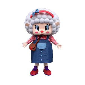 शेंगेय कस्टम मैक 1 पीसी पेशेवर व्यवसाय प्रचार हेलोलीन मस्कोट पोशाक लोग बिक्री - Product Image 6