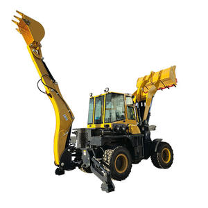 Hot Sales Bagger lader Radlader Diesel 4x4 Traktor Bagger Mini Gelenk Bagger lader 4x4 - Product Image 2