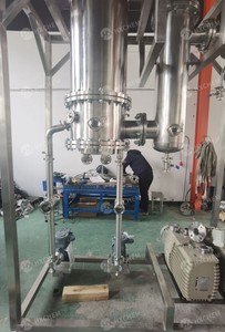 Equipo de Destilación Molecular de Película Delgada de Trayectoria Corta de Acero Inoxidable bibo 150kg/h, de Dos Metros Cuadrados, con Bomba y Rodamiento - Product Image 5