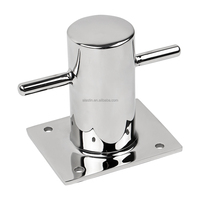 Borne d'amarrage marine en acier inoxydable 316 moulé, plusieurs tailles, pour pont de bateau