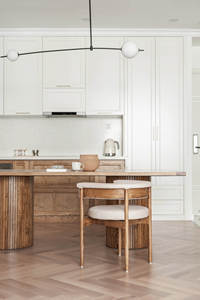 Meubles de cuisine en bois massif du Vermont, armoire intégrée pour <span class=keywords><strong>lave</strong></span>-<span class=keywords><strong>vaisselle</strong></span>, armoires murales blanches de style Shaker avec poignées encastrées - Product Image 3