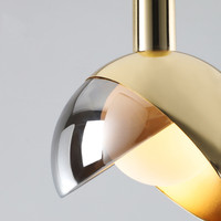 Plafonnier suspendu en laiton Antique, Design Simple, luminaire décoratif d'intérieur, idéal pour une salle à manger