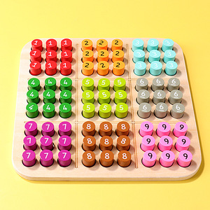 1-9 <span class=keywords><strong>Sudoku</strong></span> trò chơi chín vuông kỹ thuật số Cờ Vua Tập trung đào tạo đồ chơi giáo dục cho trẻ 3 tuổi để học nhận thức màu sắc Bộ nhớ - Product Image 3