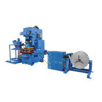 Máquina punzonadora tipo C, prensa de aleta de bobina