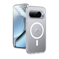 Coques de téléphone magnétiques antichoc en TPU souple et PC mat pour Google Pixel 10 Pro XL Pixel 9 8 7 6 Pro, protection intégrale, dos givré
