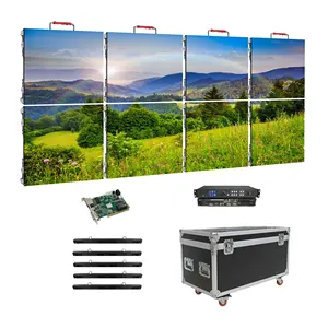 HD P3.91 P4.81 Indoor stage background led tv studio screen/P1.95 P2.604 P2.976 indoor led video wall panel screen