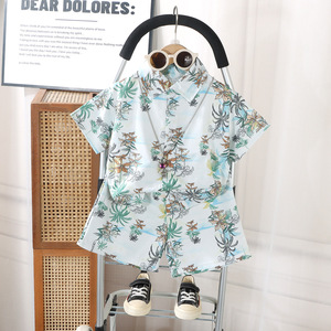 Ensemble T-shirt et short à manches courtes pour enfants, imprimé dessin animé, deux pièces, été 2026, prix bas, vente en gros - Product Image 6