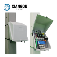 Interruptor de circuito digital de baja tensión industrial de 4 polos para montaje en poste exterior D165T D265T 25KVA 50KVA 100KVA 160KVA