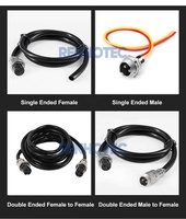 Cable conector de cableado GX16, conector de aleación de Zinc IP55, aviador de aviación de Metal, hembra macho, 2, 3, 4, 5, 6, 7, 8, 9, 10 pines, 16MM