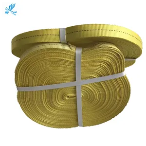 3 ton 6t 8t 10t soft 3m webbing 100t polyester mini endless round lifting sling bag machine black 0.5t for hoist