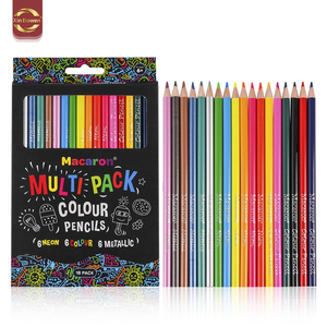 Juego de 18 Lápices de Colores Xin Bowen, Juego de Lápices de Madera de Colores Macaron Personalizados para Dibujar y Pintar - Product Image 6