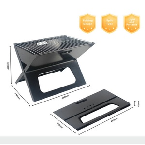 Barbecue FHZ, Gril d'extérieur, Barbecue domestique pour brochettes, Barbecue commercial sans fumée au charbon de bois, Portable - Product Image 6
