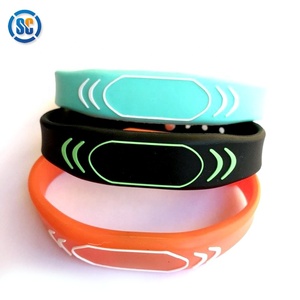 Водонепроницаемый смарт-браслет RFID NFC TK4100 125 кГц из силикона для замков в спортзалах - Product Image 6