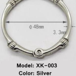 Anneaux de reliure métalliques YIWANG en gros, 48 mm, pour collection et feuilles mobiles - Product Image 3