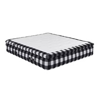 Matelas double AIDI Modern Deluxe, confort personnalisé, ressorts ensachés intelligents, taille King, enroulable dans une boîte