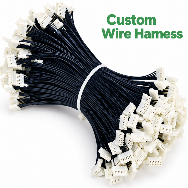 0.8mm 1.0mm 1.25mm Wire Harness JST Molex PicoBlade HRS DF52 DF20 DF13 TE Type Connector Cable Assembly OEM