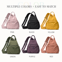 Sac à dos pour femmes, sac de créateur en tissu Oxford, grande capacité, sac décontracté tendance, OEM ODM, vente en gros, 20 pièces, usine