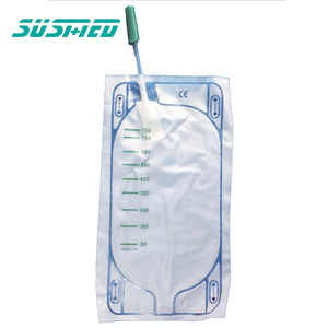 750ml चिकित्सा पैर बैग पोर्टेबल मूत्र निकासी बैग/कैथेटर पैर बैग - Product Image 6
