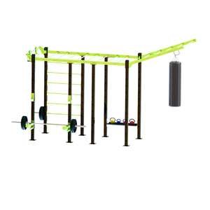 ทีมงานเชิงพาณิชย์ใช้อุปกรณ์ครอสฟิต เช่น แร็คและริกครอสฟิต - Product Image 3