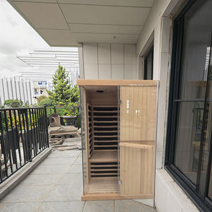 Sauna Interior Moderna para 2 Personas, Diseño Portátil con Calentador de Bajo EMF, Perfecta para <span class=keywords><strong>Apartamentos</strong></span> u Hogares con Espacio Limitado - Product Image 1