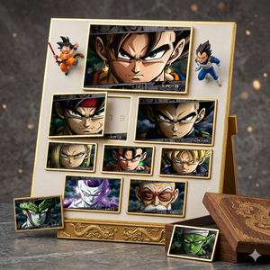 DM Wholesale Dragon Classic <span class=keywords><strong>Anime</strong></span> Character, Tablero Acrílico de 10x15cm, Colección de Personajes de <span class=keywords><strong>Anime</strong></span>, Caja Sorpresa, Decoración Premium para Escritorio, Regalo - Product Image 2