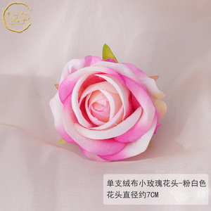 Pasadores de Pelo con Rosas de Terciopelo Artificial Yixuan, Flores de Seda Realistas, Decoraciones para Bodas - Product Image 5