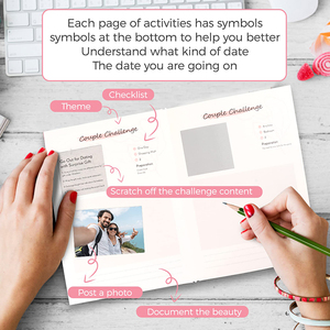 2024 mới đến tùy chỉnh các cuộc phiêu lưu của chúng tôi thách thức các cặp vợ chồng người lớn <span class=keywords><strong>Scratch</strong></span> Off cuốn sách giấy cho cặp vợ chồng - Product Image 5