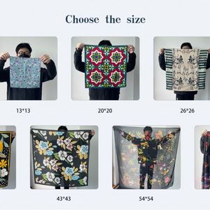 Promotion Brand Custom Customized Eco-friendly Scarves Logo Printed Designs Women Gifts Long Hairbands - Product Image 3